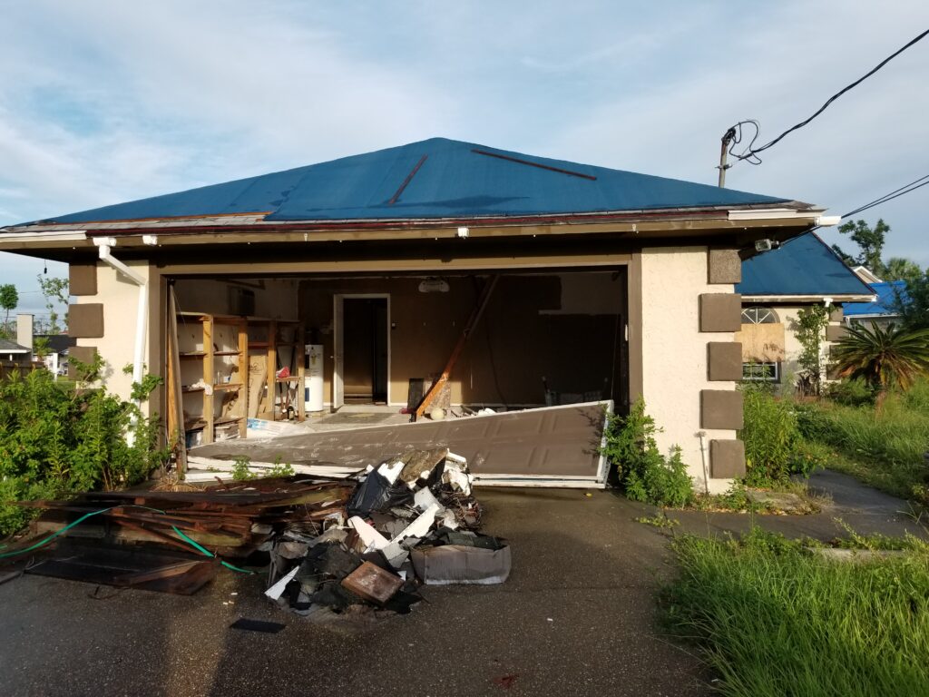 Hurricane Insurance Claim Roof Tarp