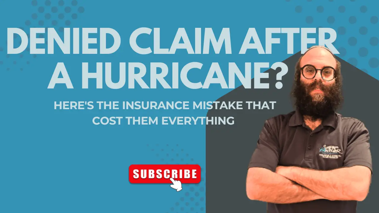 Hurricane Insurance Claim Denied: The Costly Mistake Florida Homeowners Must Avoid