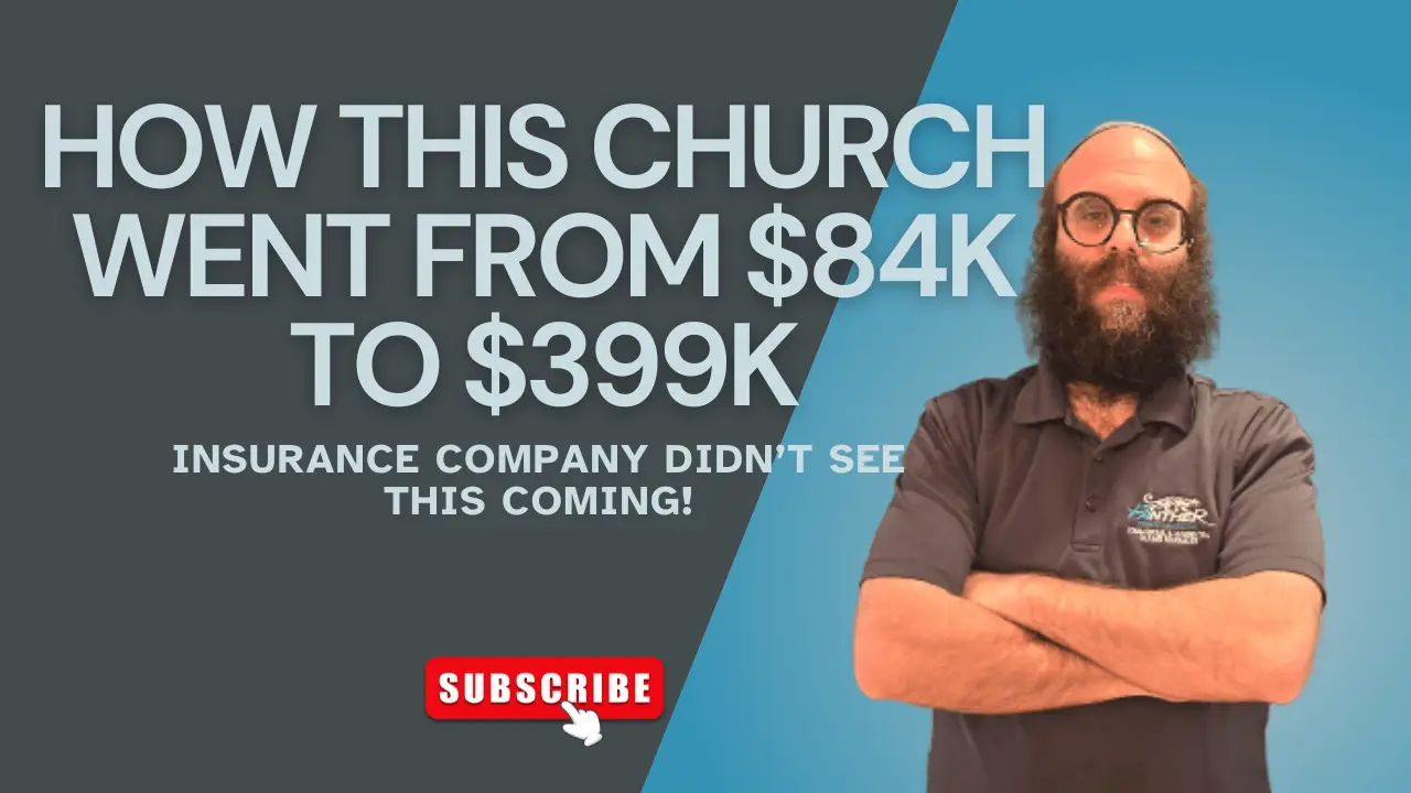 The Property: A Church Severely Damaged by a Storm