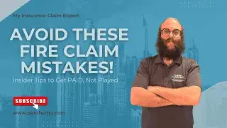 Learn how to protect your rights and maximize your fire damage insurance claim payout. Get expert tips from Mendy of My Insurance Claim Expert, and discover why Florida homeowners trust Panther Public Adjusting to fight for what they deserve.