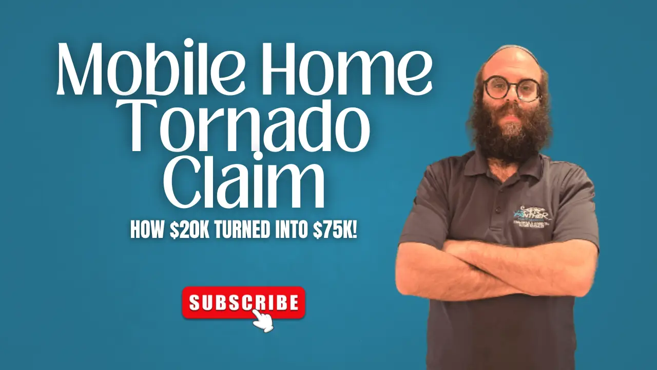 Mobile Home Tornado Claim: From $20K to $75K with a Public Adjuster